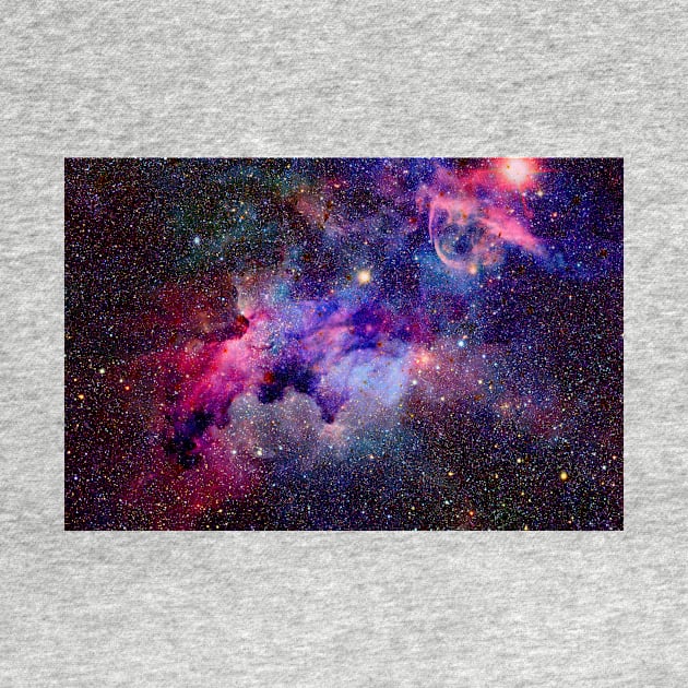 Colorful Glitter Galaxy Sky by NewburyBoutique